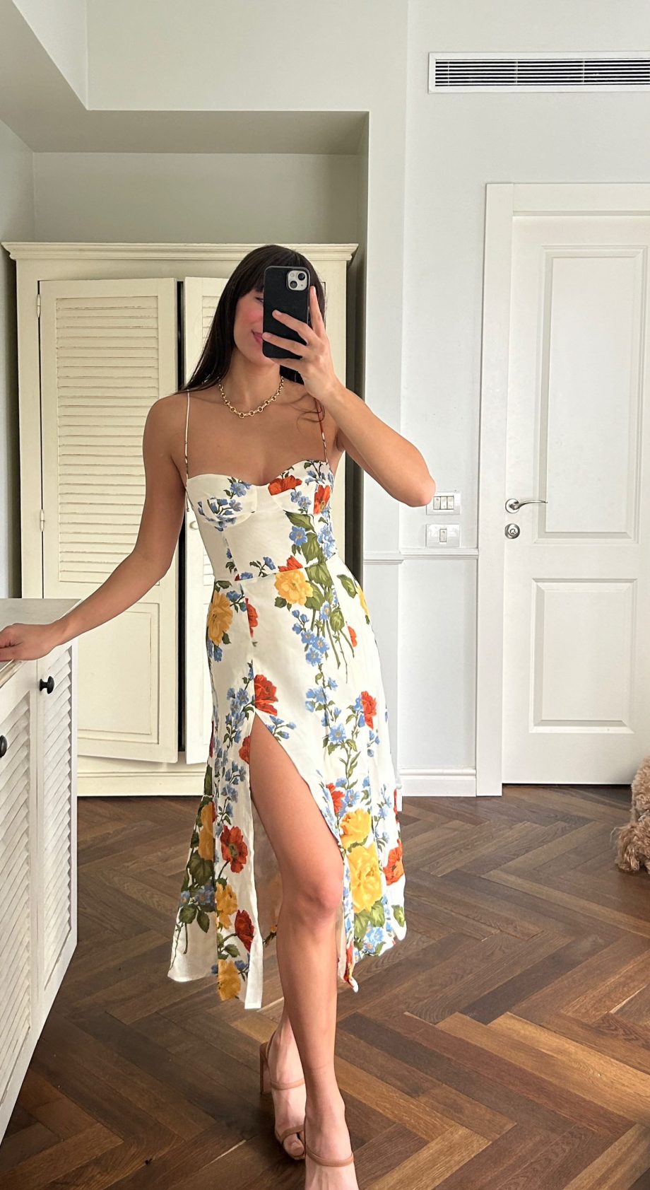 Reformation Dress in Floral Print